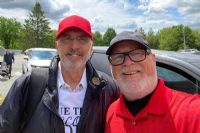 Thierry Lhermitte en tournage en Estrie